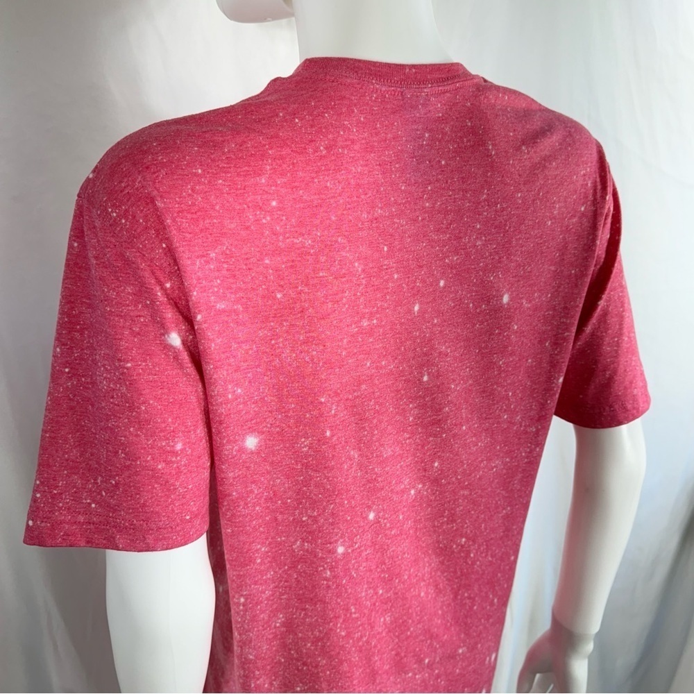 Gilden “Summer Vibes” Pink Galaxy Splatter Skeleton Watermelon Tee - Picture 5 of 7